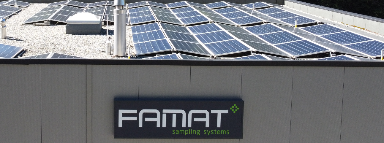 FAMAT 분체(파우더) 시료채취기 - 분말 제품의 대표 샘플 채취용